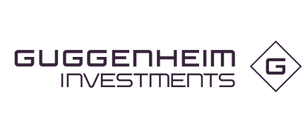 Guggenheim Investments logo in black text with diamond-shaped 'G' symbol